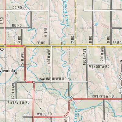 Kansas Atlas & Gazetteer Page 32 Preview 2