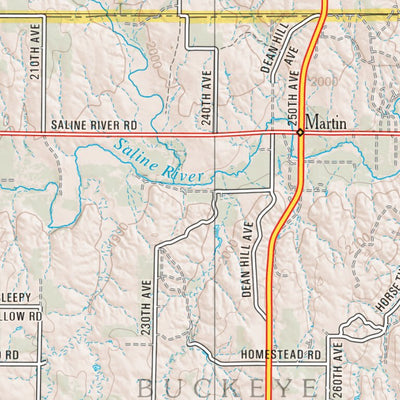 Kansas Atlas & Gazetteer Page 32 Preview 3