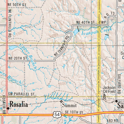 Kansas Atlas & Gazetteer Page 63 Preview 2
