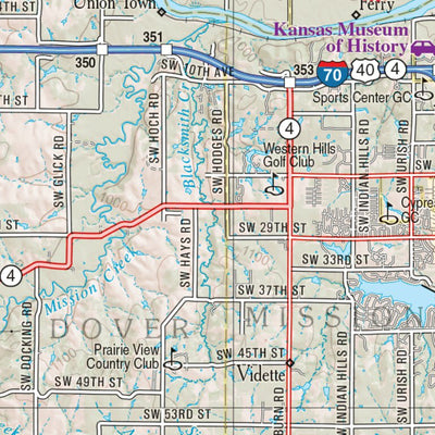 Kansas Atlas & Gazetteer Page 38 Preview 3