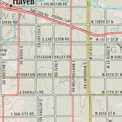Kansas Atlas & Gazetteer Page 61 Preview 2