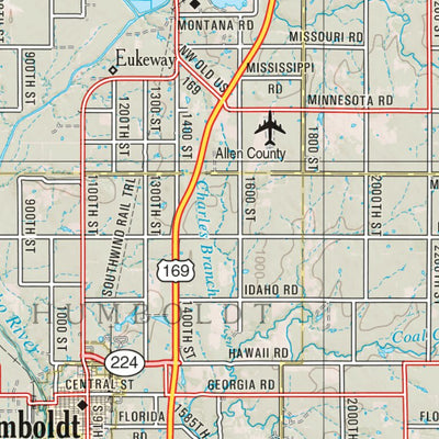 Kansas Atlas & Gazetteer Page 65 Preview 2