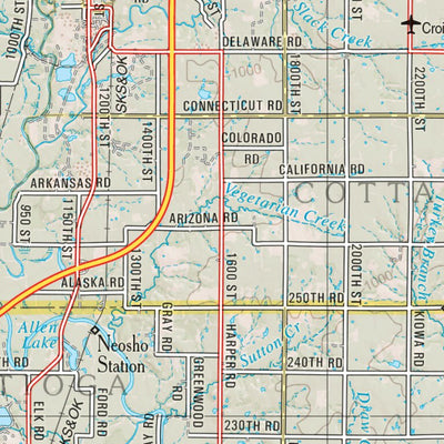 Kansas Atlas & Gazetteer Page 65 Preview 3
