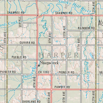 Kansas Atlas & Gazetteer Page 48 Preview 2