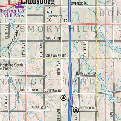 Kansas Atlas & Gazetteer Page 48 Preview 3