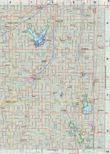 Kansas Atlas & Gazetteer Page 53 Preview 1
