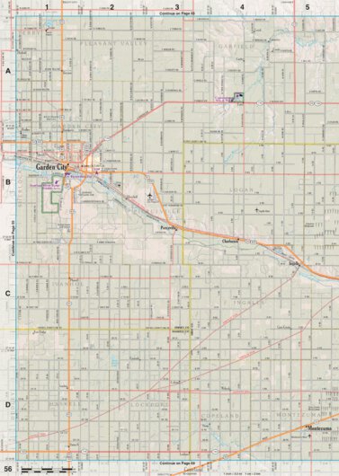 Kansas Atlas & Gazetteer Page 56 Preview 1