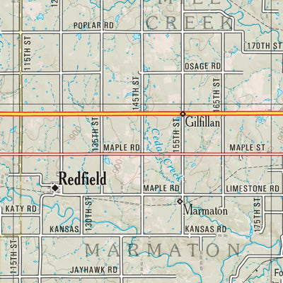 Kansas Atlas & Gazetteer Page 66 Preview 2