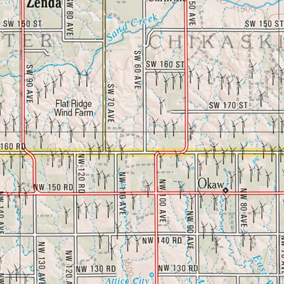 Kansas Atlas & Gazetteer Page 73 Preview 3