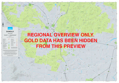 Dunolly - Gold Prospecting Map Preview 1
