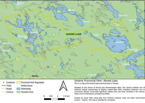 Ontario Nature Reserve: Round Lake Preview 1