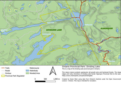 Ontario Nature Reserve: Dividing Lake Preview 1