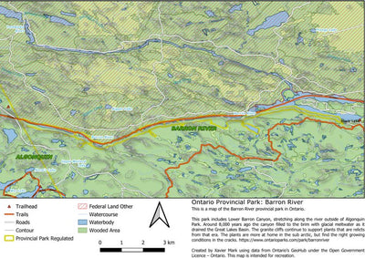 Ontario Nature Reserve: Barron River Preview 1