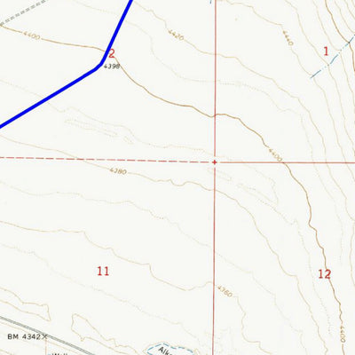 Central Oregon Where to Ride: Crescent Lake, Fort Rock, Silver Lake and the Diablo Rim. Map #12 Preview 2