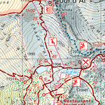 Aigle-Leysin-Col des Mosses, 1:25'000, Hiking Map Preview 3