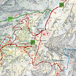 Chablais vaudois Les Diablerets, 1:25'000, Hiking Map Preview 3