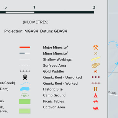 Wedderburn - Gold Prospecting Map Preview 3