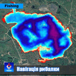 Яворівський кар'єр (озеро). Карта глибин. Preview 1