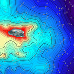 Яворівський кар'єр (озеро). Карта глибин. Preview 2