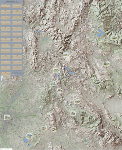 Cammino Naturale dei Parchi - CNP - Illustrated Map-Guide Preview 1