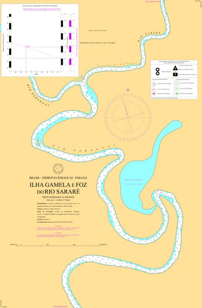 ILHA GAMELA E FOZ DO RIO SARARÉ (3417) Preview 1