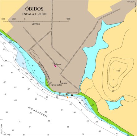 ÓBIDOS (402302) Map by Centro de Hidrografia da Marinha | Avenza Maps