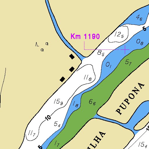 TEFÉ - SANTO ANTÔNIO DE IÇA (HS-C15) Map by Centro de Hidrografia da ...