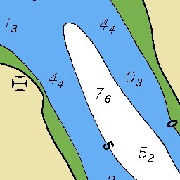 TEFÉ (HS-C1 PLANO) Map by Centro de Hidrografia da Marinha | Avenza Maps