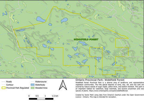 Ontario Nature Reserve: Widdifield Forest Preview 1