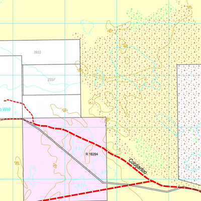 COG Series Map 1936-14: Cervantes and Wongonderrrah Preview 3