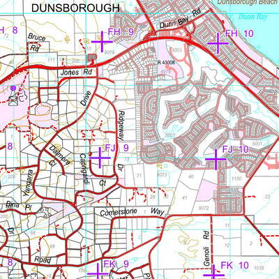COG Series Map 1930-14: Clairault Yallingup and Busselton Preview 3