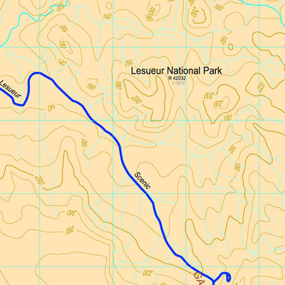 COG Series Map 1937-14: Green Head Lesueur and Coomallo Preview 2