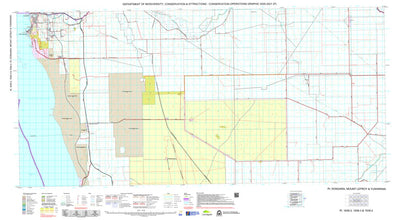 COG Series Map 1939-23: Dongara Mount Lefroy and Yuwarana Preview 1