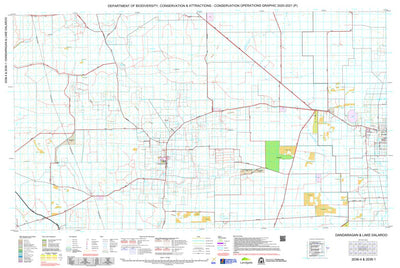 COG Series Map 2036-14: Dandaragan and Lake Dalaroo Preview 1