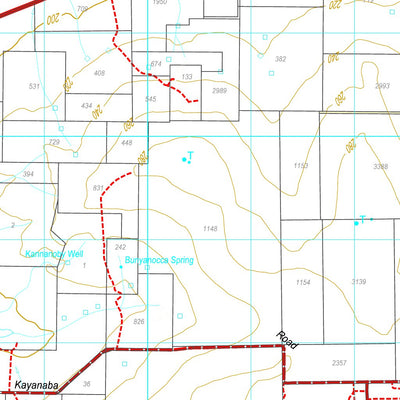 COG Series Map 2036-14: Dandaragan and Lake Dalaroo Preview 2