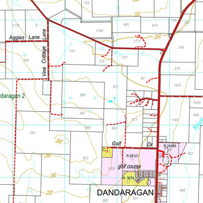 COG Series Map 2036-14: Dandaragan and Lake Dalaroo Preview 3