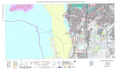 COG Series Map 2033-14: Garden Island and Fremantle Preview 1