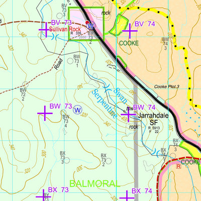 COG Series Map 2133-23: Jarrahdale and Yaganing Preview 2