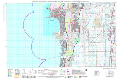 COG Series Map 2033-23: Rockingham and Wellard Preview 1