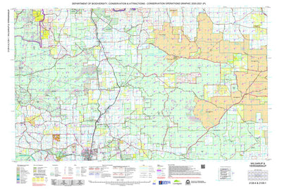 COG Series Map 2129-14: Wilgarup and Yerraminnup Preview 1