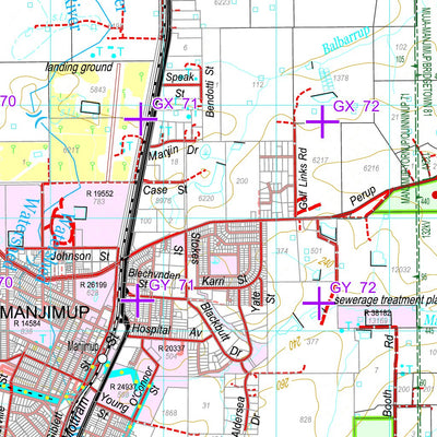COG Series Map 2129-14: Wilgarup and Yerraminnup Preview 3