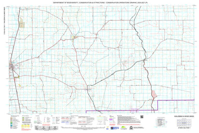 COG Series Map 2136-14: Walebing and Bindi Bindi Preview 1