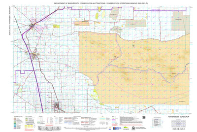 COG Series Map 2429-23: Tenterden and Mondurup Preview 1