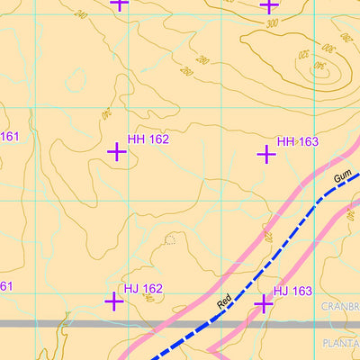 COG Series Map 2429-23: Tenterden and Mondurup Preview 2