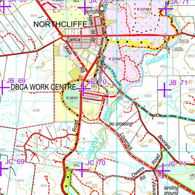 COG Series Map 2128-14: Northcliffe and Shannon Preview 3