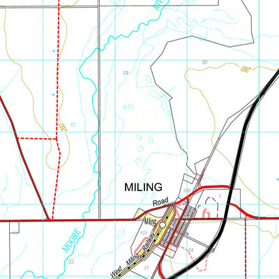 COG Series Map 2137-23: Watheroo and Miling Preview 3