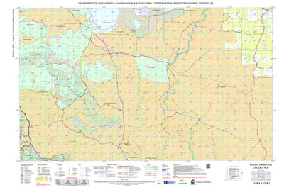 COG Series Map 2228-14: Mount Johnston and Mount Roe Preview 1