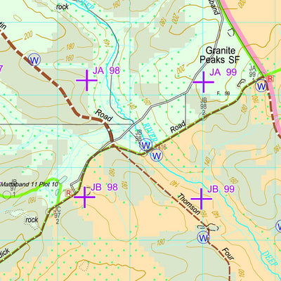 COG Series Map 2228-14: Mount Johnston and Mount Roe Preview 3
