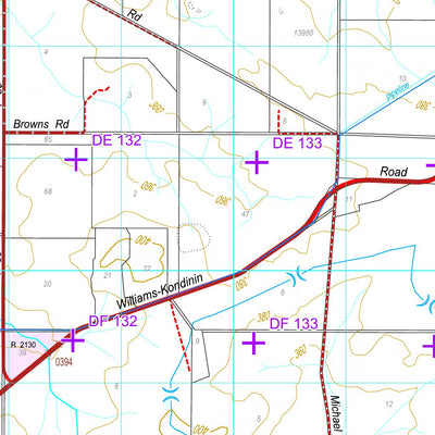 COG Series Map 2332-23: Narrogin and Yilliminning Preview 2