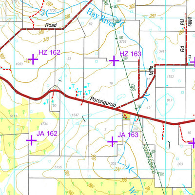 COG Series Map 2428-14: Mount Barker and Porongurup Preview 2